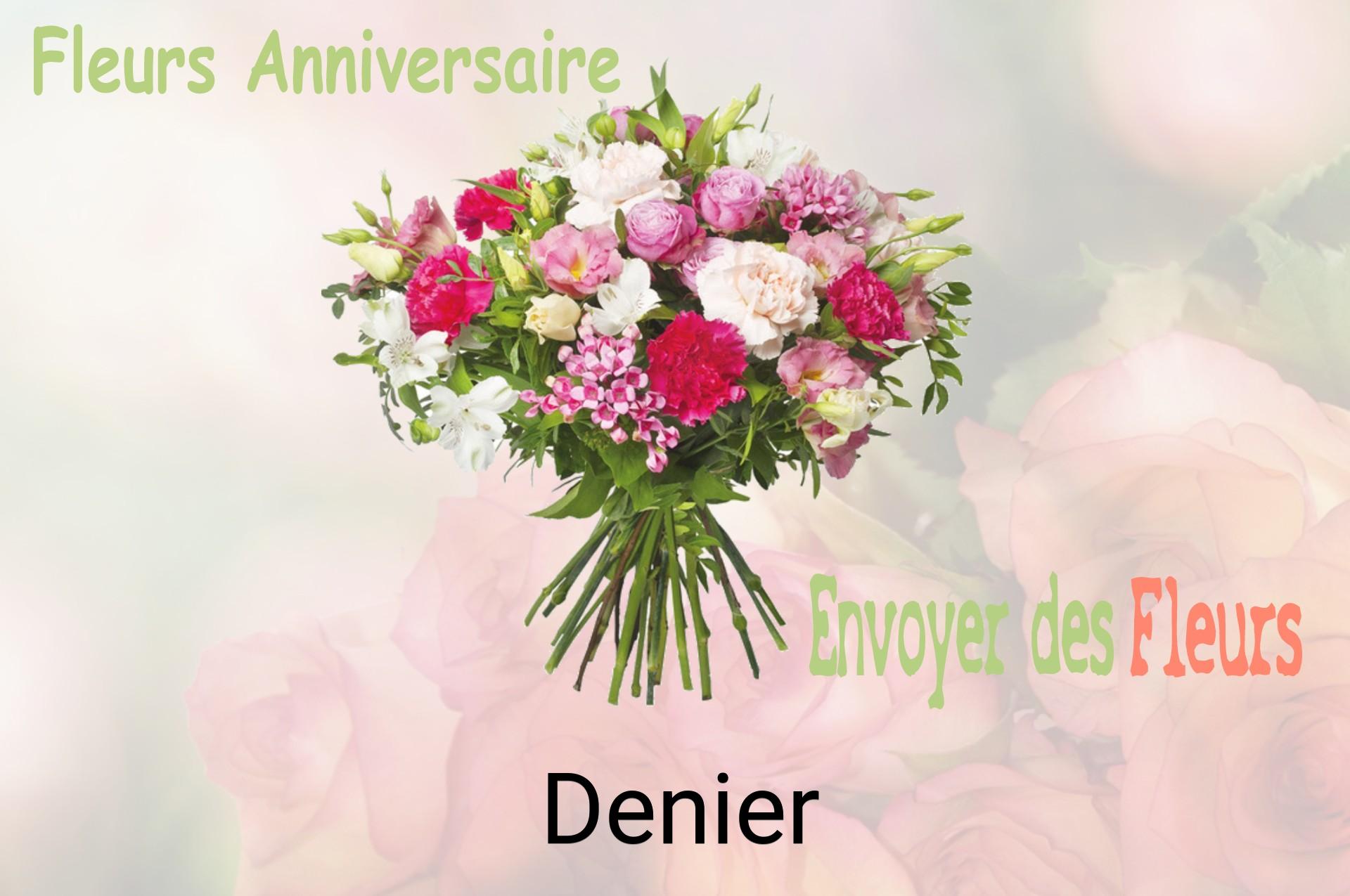 Bouquet de fleurs d’anniversaire livré à Denier
